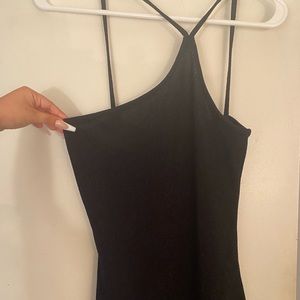 Black Sparkly Short Dress